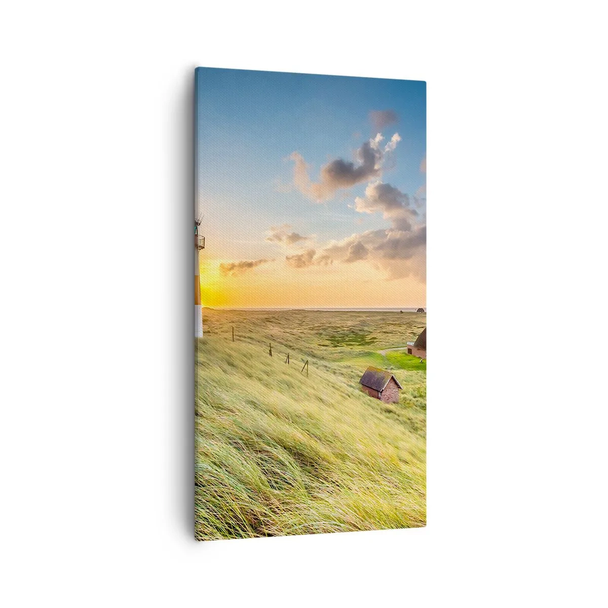 Schilderen op canvas - Tussen de golven - 55x100 cm