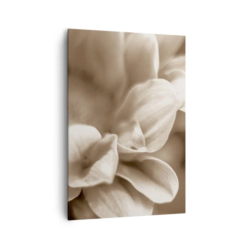 Schilderen op canvas - Zo zacht als een glimlach - 70x100 cm