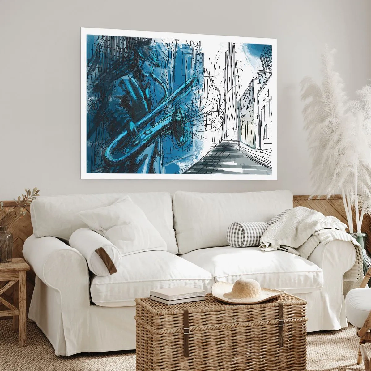 Poster - Stedelijke Rapsodie - 70x50 cm