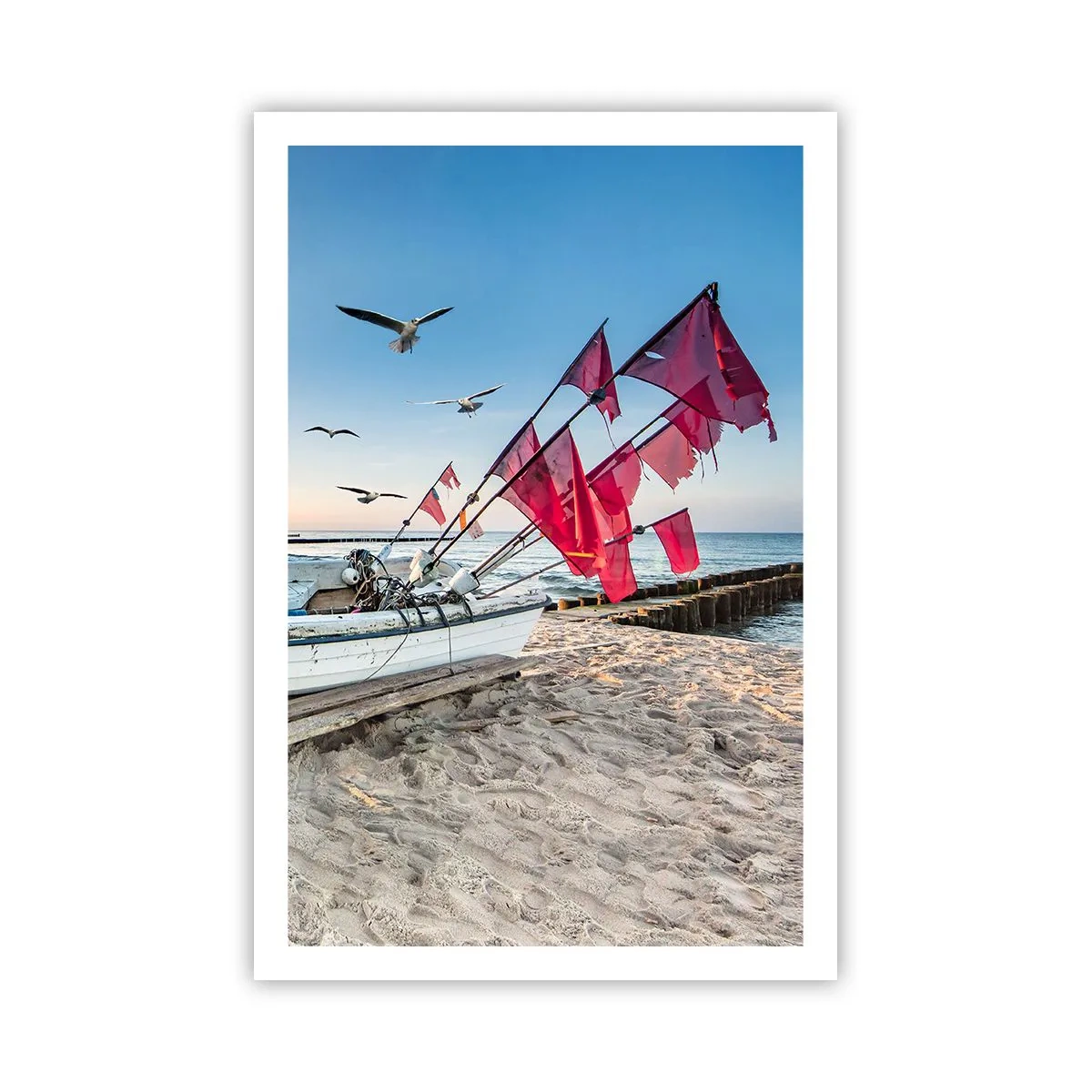 Poster - Een welverdiende rust - 61x91 cm