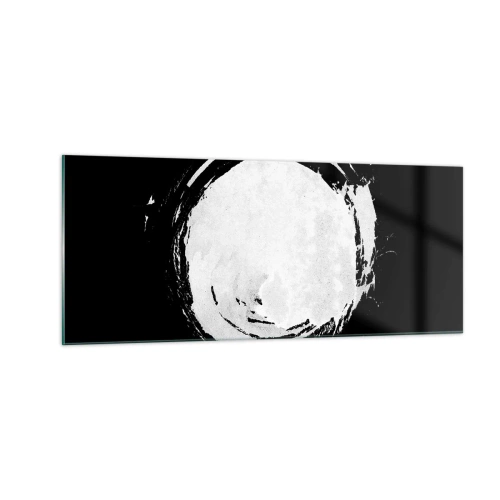 Schilderen op glas - Goede weg - 100x40 cm