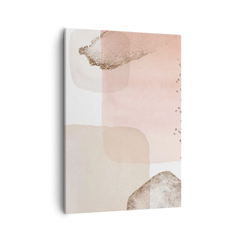 Schilderen op canvas - Een blik door kleur - 50x70 cm