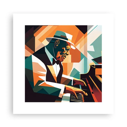 Poster - Al die jazz - 30x30 cm