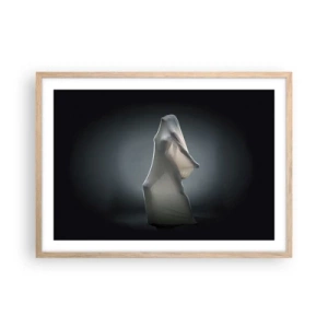 Een poster in een licht eiken lijst - Verborgen verlangens - 70x50 cm