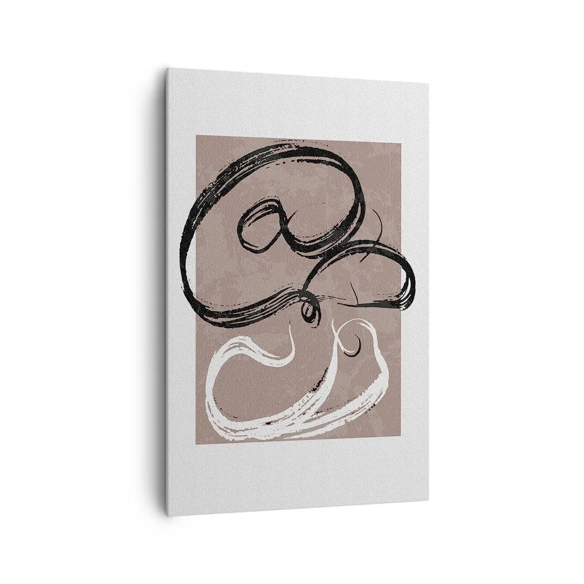 Schilderen op canvas - Compositie – de zoektocht naar volheid - 80x120 cm