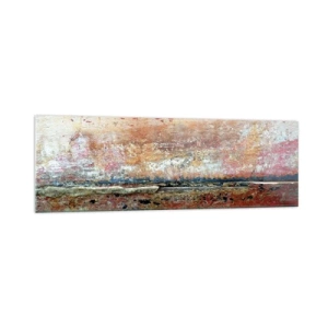Schilderen op glas - Wellicht is het de zee - 160x50 cm
