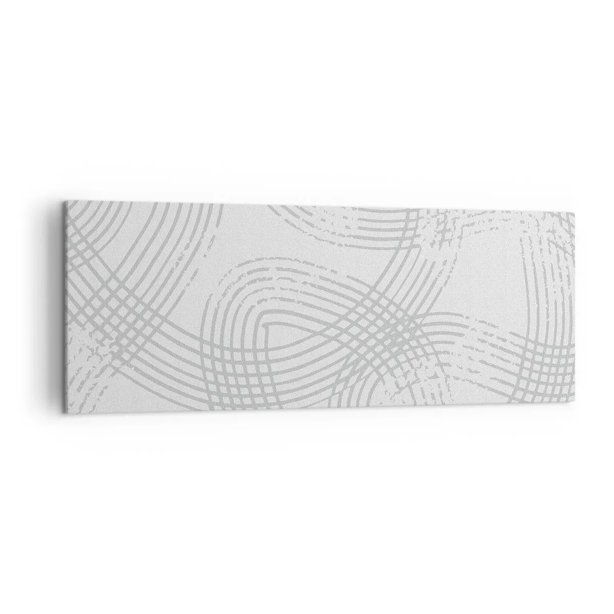 Schilderen op canvas - Er is geen rechte weg - 140x50 cm