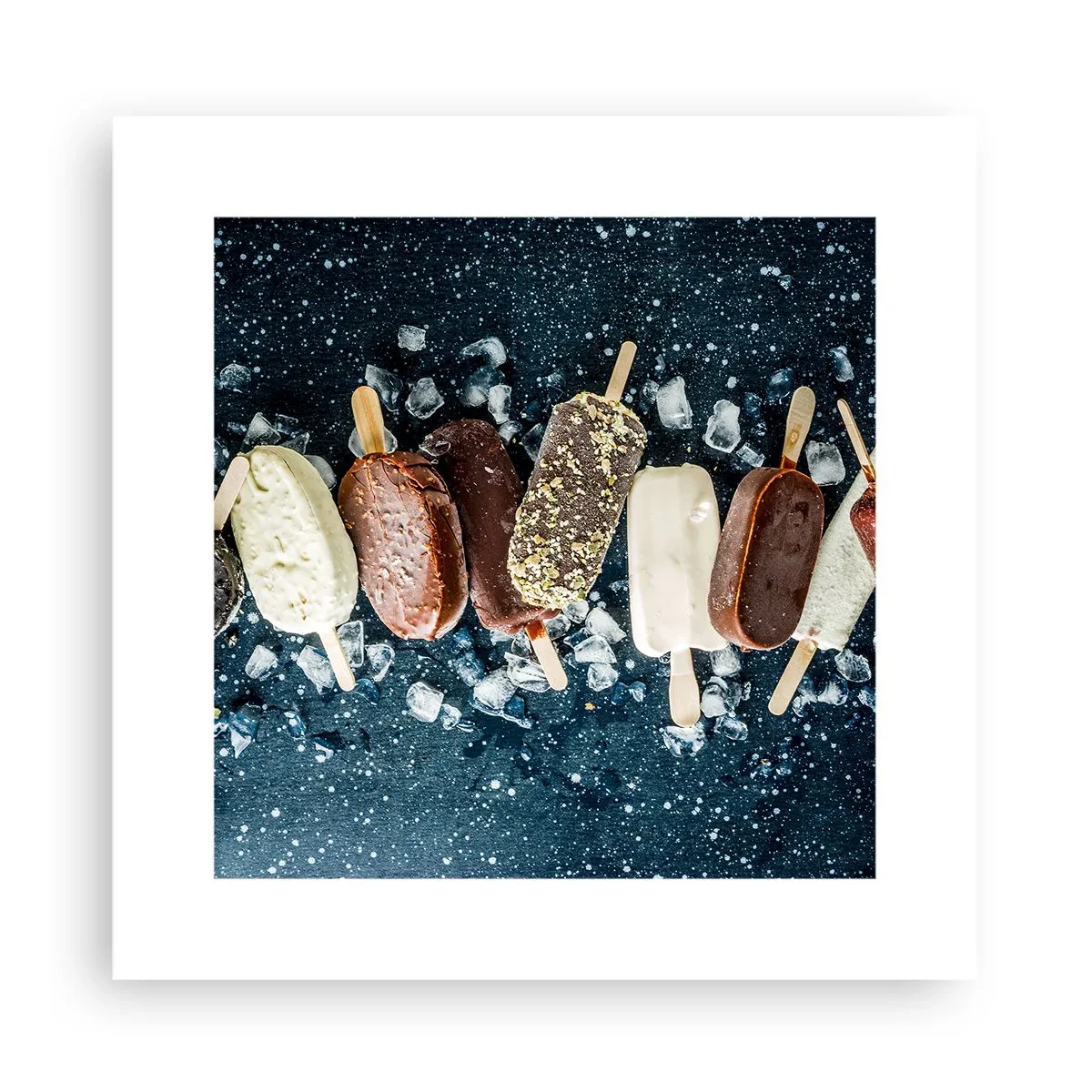 Poster - De smaak van hete zomer - 30x30 cm