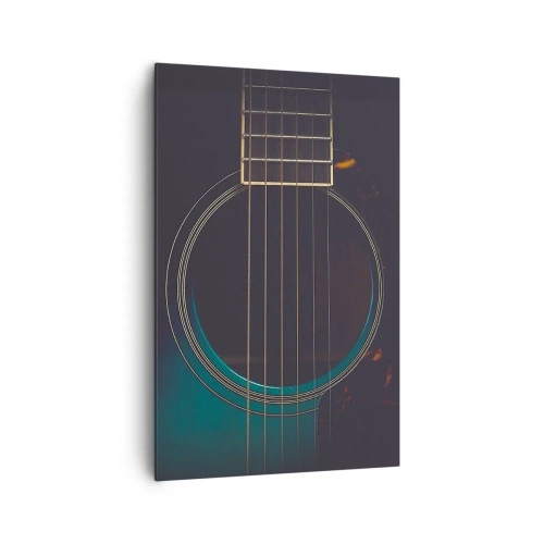 Schilderen op canvas - Nog even voordat het klinkt - 80x120 cm