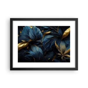 Poster in een zwarte lijst - Met goud gevoerd - 40x30 cm