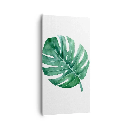 Schilderen op canvas - Groen concept - 65x120 cm