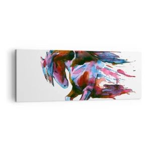 Schilderen op canvas - In vervoering - 140x50 cm
