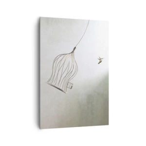 Schilderen op canvas - In je element - 70x100 cm