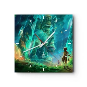 Wandklok - Klok - Uit het grote Sprookjesboek - 40x40 cm