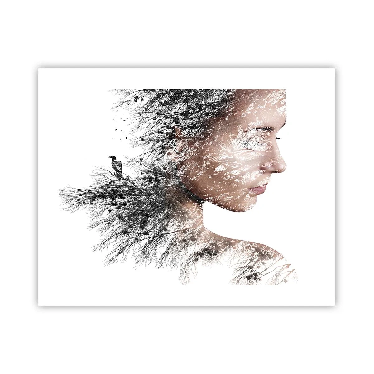 Poster - De geest van het bos - 50x40 cm