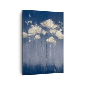 Schilderen op canvas - Als bloemblaadjes in de wind - 50x70 cm
