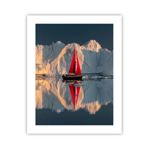 Poster - Aan de rand van de wereld - 40x50 cm