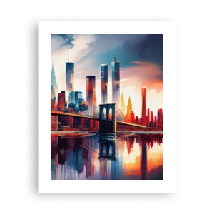 Poster - Een droomachtig New York - 40x50 cm