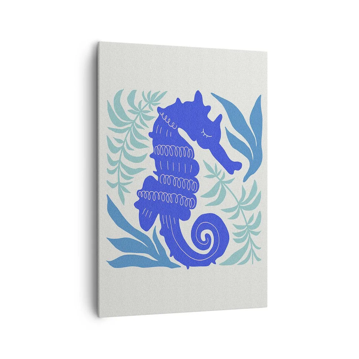 Schilderen op canvas - In een onderwaterweide - 70x100 cm