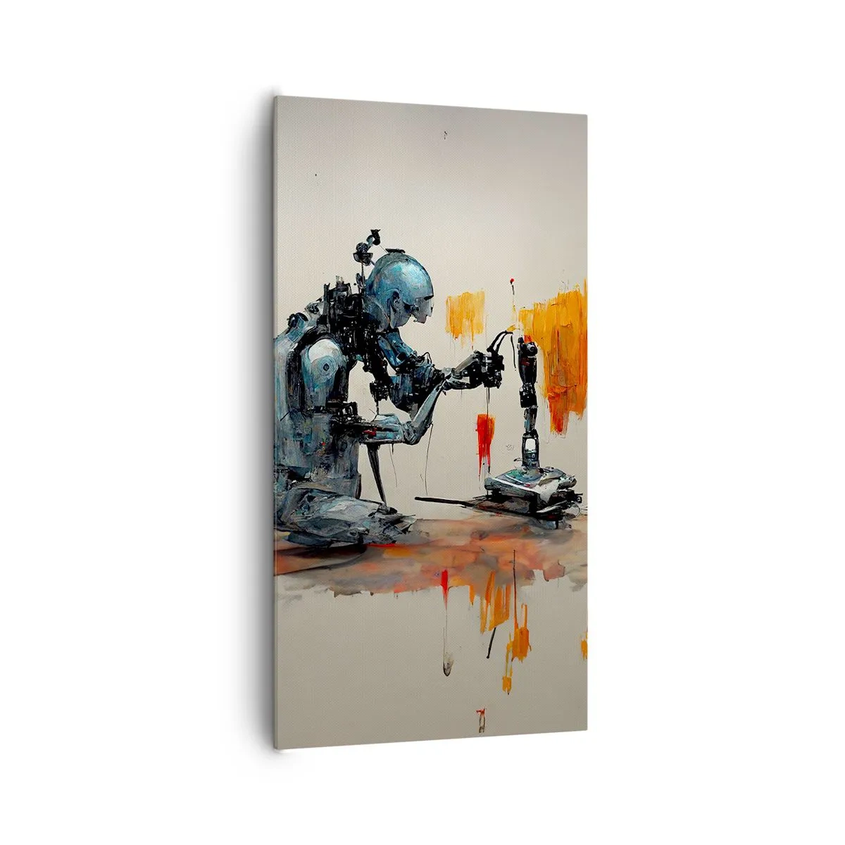 Schilderen op canvas - Morgen al… - 65x120 cm