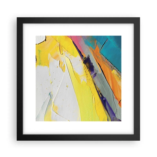 Poster in een zwarte lijst - De anatomie van licht - 30x30 cm