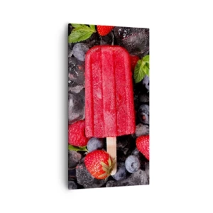 Schilderen op canvas - De smaak van hete zomer - 55x100 cm