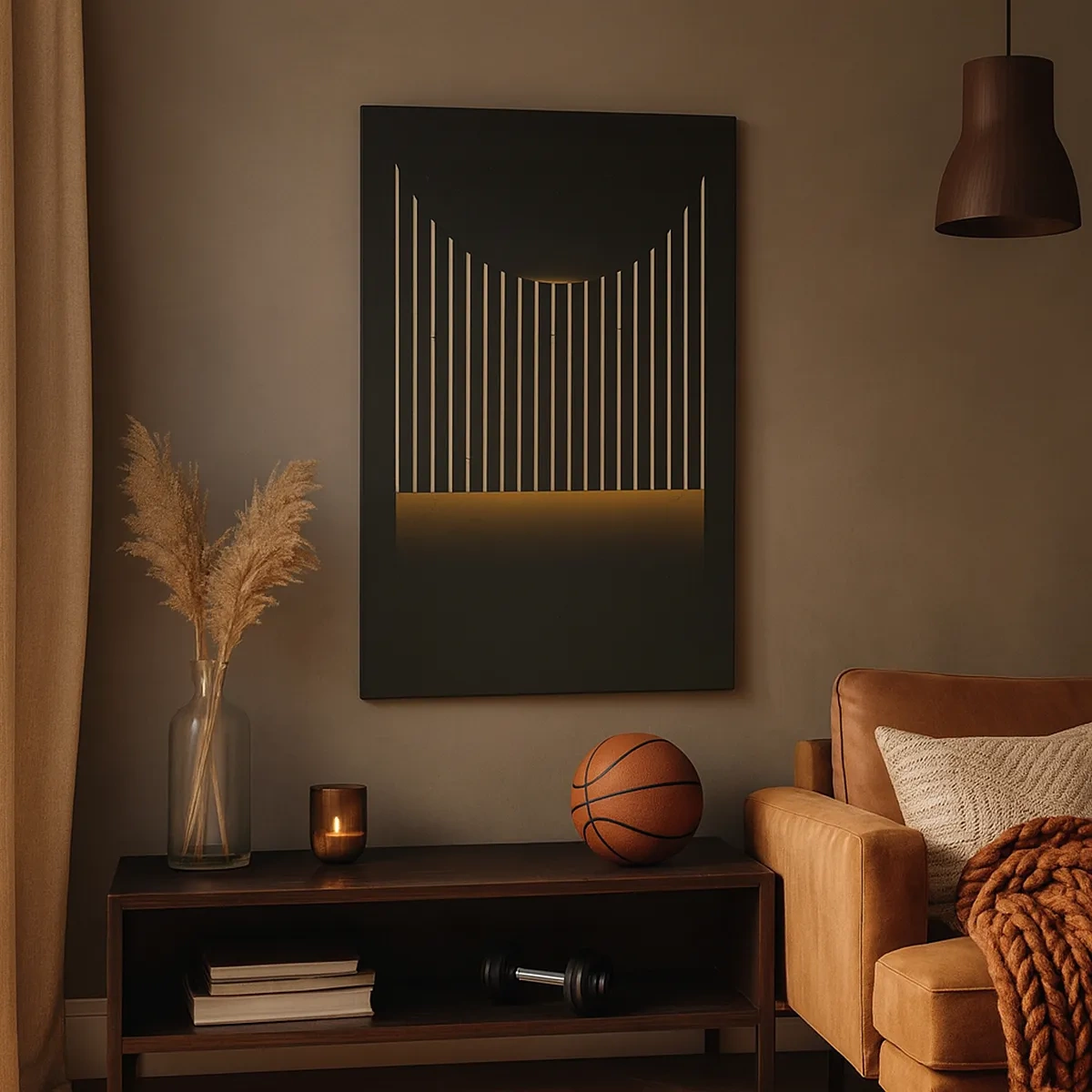 Schilderen op canvas - Verken de duisternis - 50x70 cm