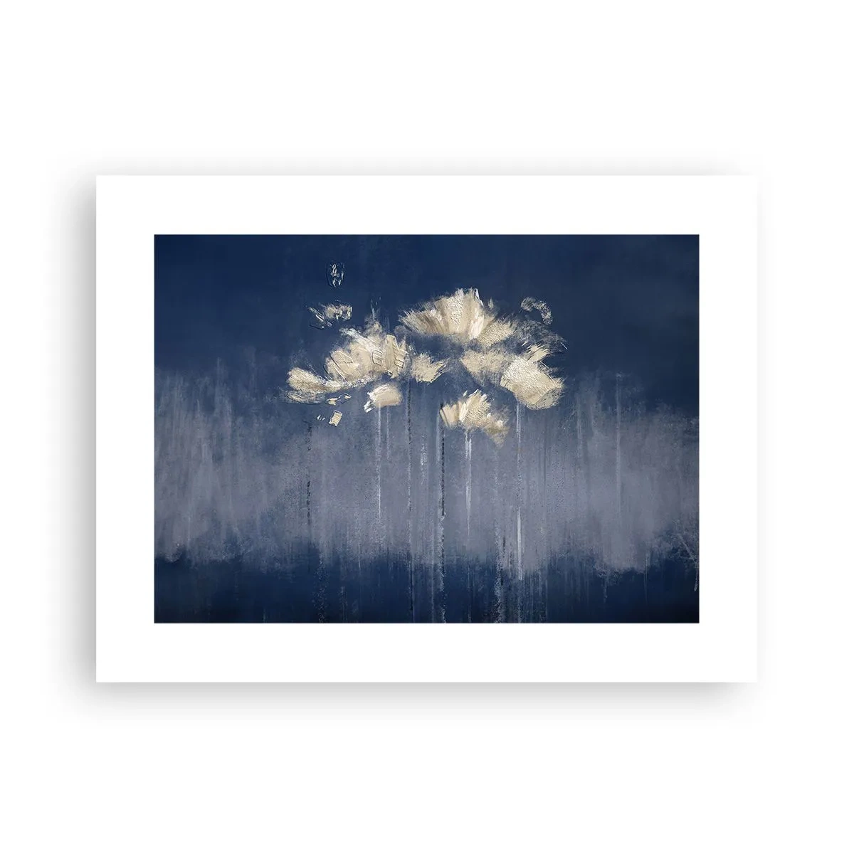 Poster - Als bloemblaadjes in de wind - 40x30 cm