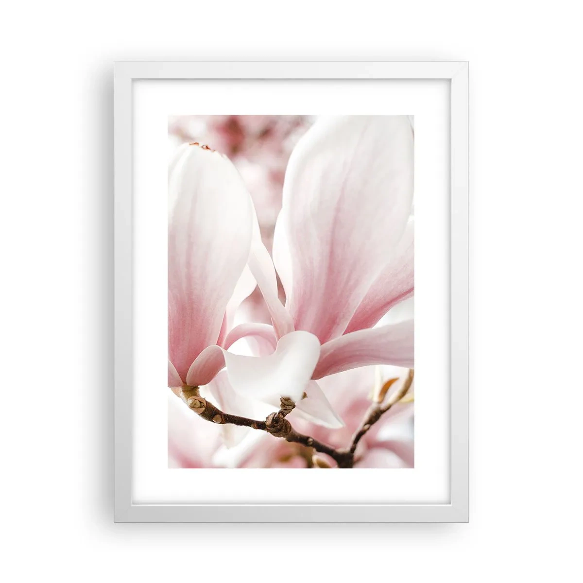 Poster in een witte lijst - Een overvloed aan tederheid - 30x40 cm