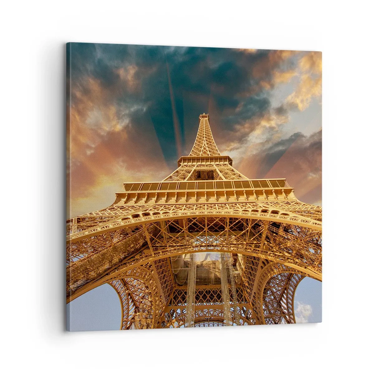 Schilderen op canvas - Hoe de mensheid de hemel bereikte - 60x60 cm