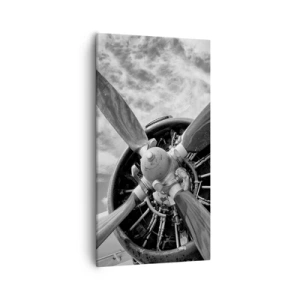 Schilderen op canvas - Veroveraar van de lucht - 55x100 cm