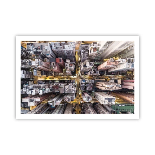 Poster - Groeten uit Hong Kong - 91x61 cm