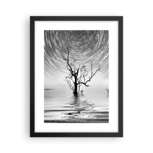 Poster in een zwarte lijst - Een symfonie van de natuur - 30x40 cm