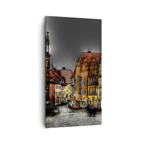 Schilderen op canvas - Het enige wat ontbreekt is een betoverde koets - 45x80 cm