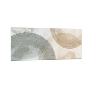 Schilderen op glas - Indringende werelden - 100x40 cm
