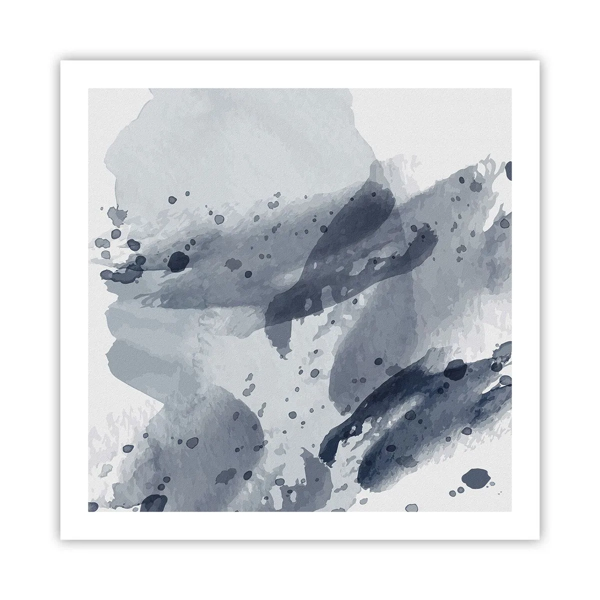 Poster - Een onderzoek naar de aard van water - 60x60 cm