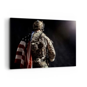 Schilderen op canvas - Dat is waarom - 120x80 cm