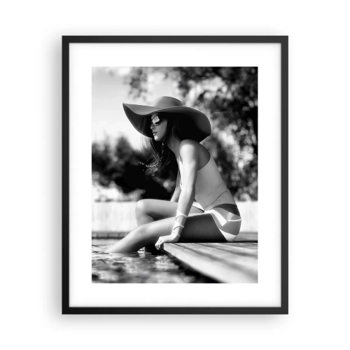 Poster in een zwarte lijst - Zomerdroom - 40x50 cm