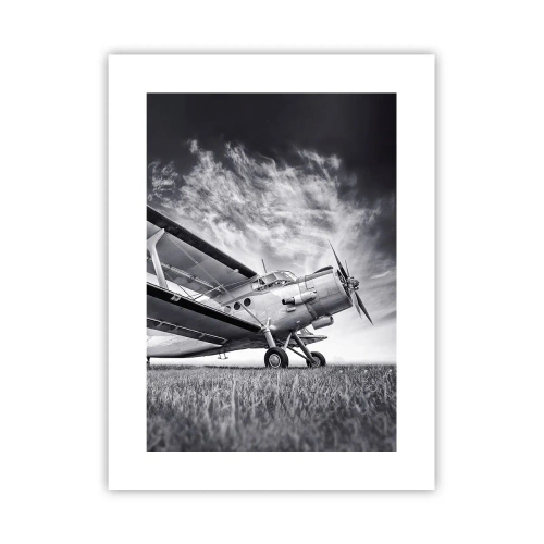 Poster - De gevleugelde zwerver - 30x40 cm