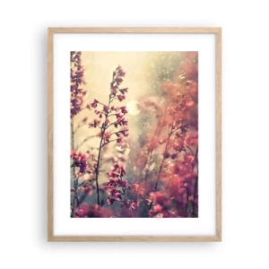 Een poster in een licht eiken lijst - Geheime Tuin - 40x50 cm