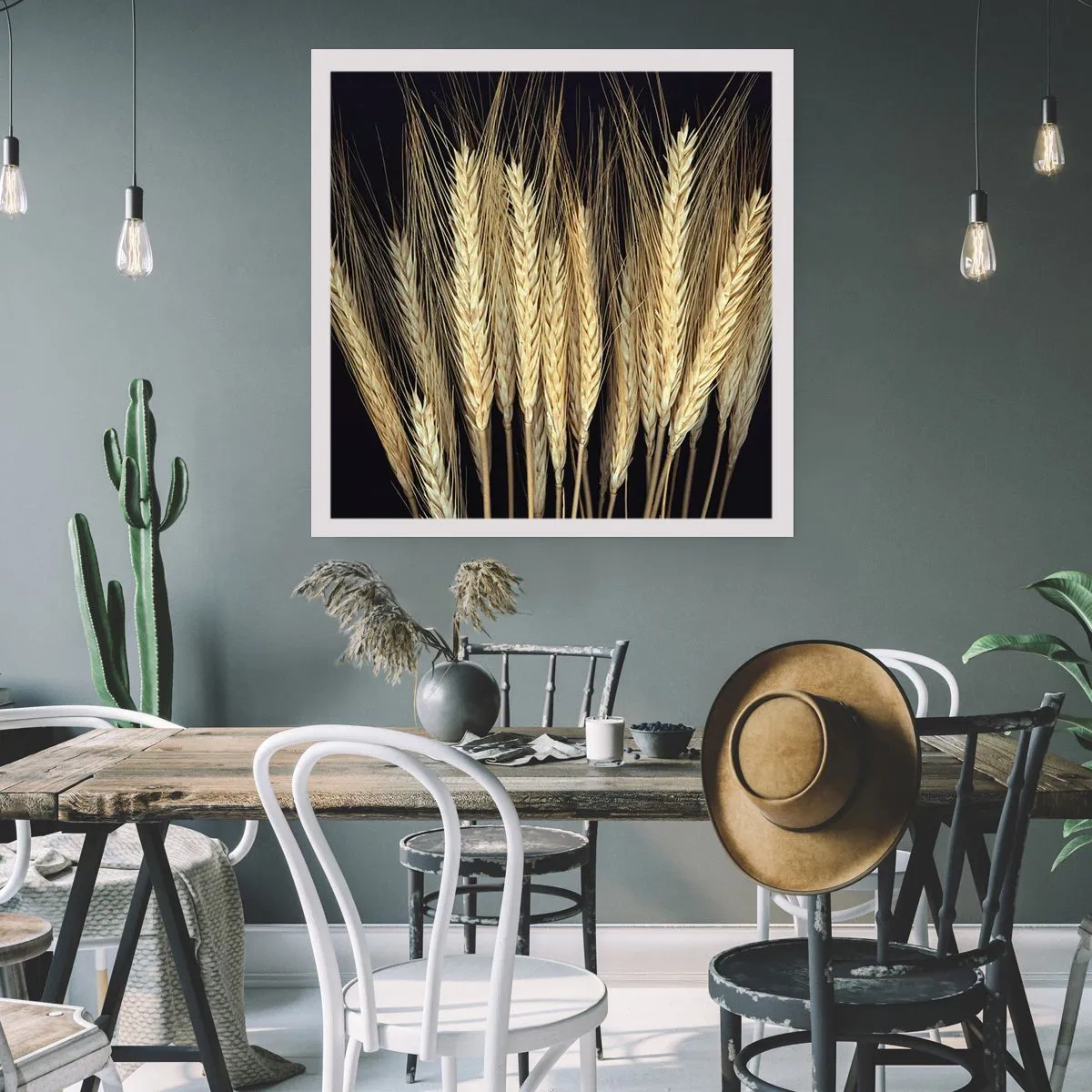 Poster - Rustieke magie - 30x30 cm