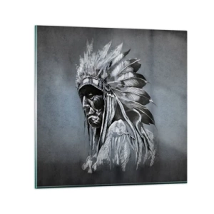 Schilderen op glas - Keer terug naar de wortels - 30x30 cm