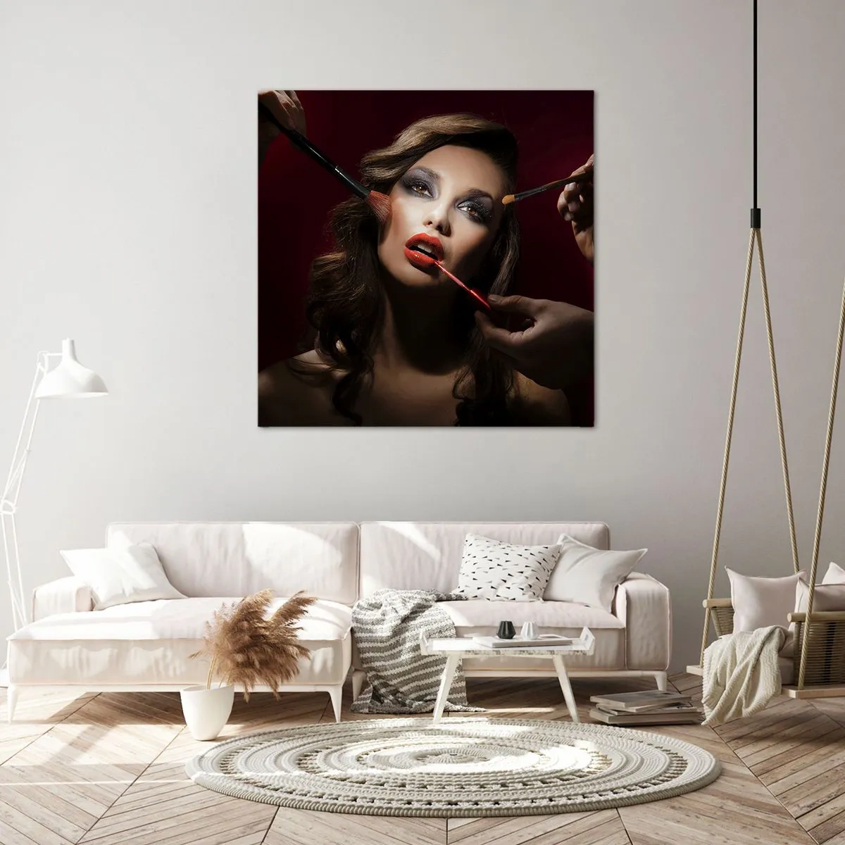 Schilderen op canvas - Dromerig mooi - 40x40 cm