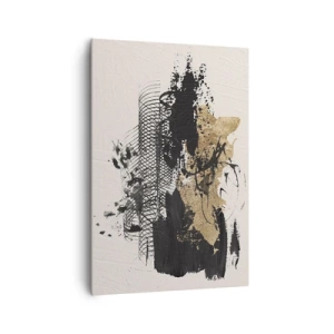 Schilderen op canvas - Compositie met passie - 70x100 cm