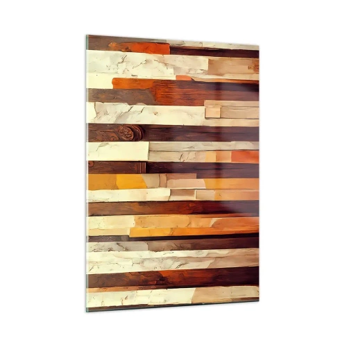 Schilderen op glas - Anthem van de bosbomen - 50x70 cm