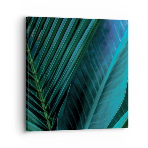 Schilderen op canvas - De anatomie van groen - 30x30 cm