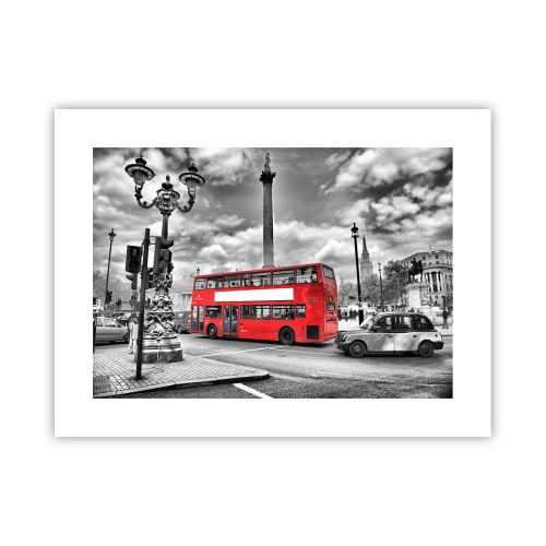 Poster - De echte bloedbaan van de stad - 40x30 cm