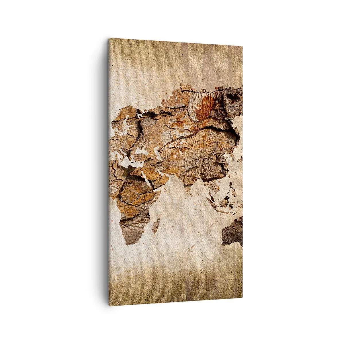 Schilderen op canvas - Ontdekking van de wereld - 45x80 cm