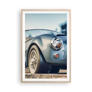 Een poster in een licht eiken lijst - Omdat stijl ertoe doet - 61x91 cm