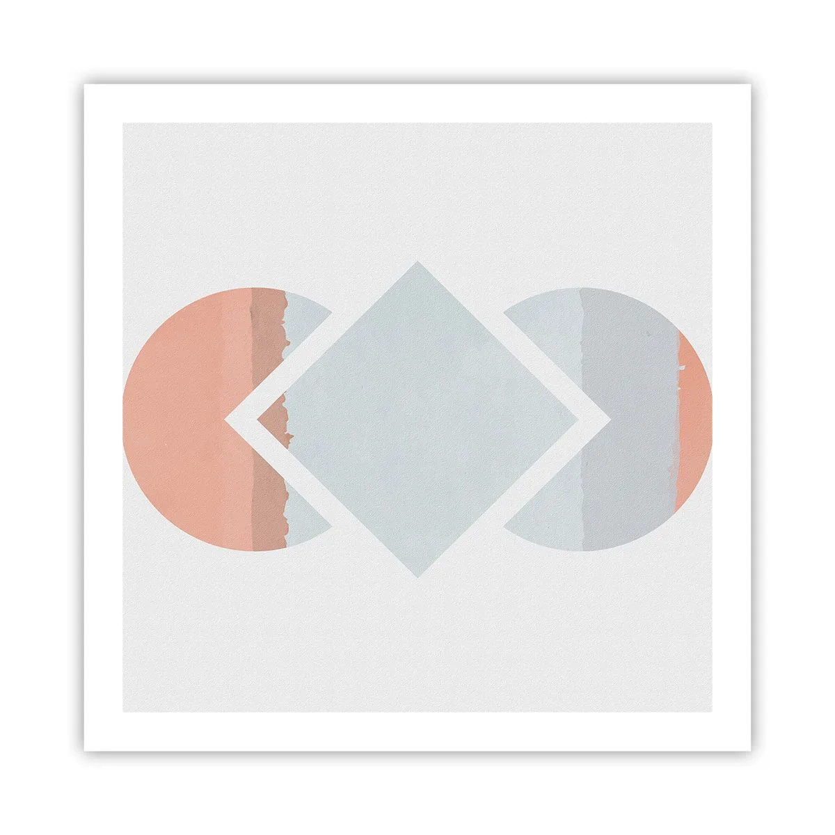 Poster - De situatie is duidelijk - 60x60 cm